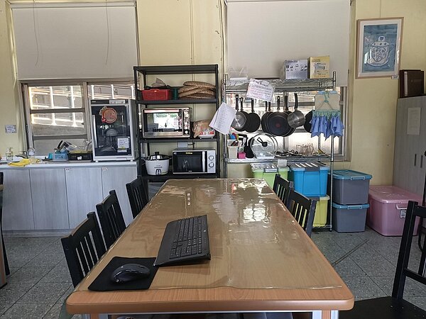 
烹飪教室設備應有盡有。（圖/林妏庭）