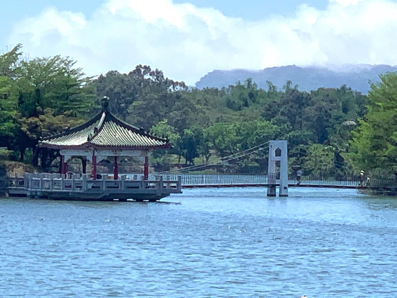 原本四月蓄水量只剩33%的澄清湖水庫,目前恢復93%接近滿水位。記者徐如宜/攝影