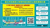 北市信義路自駕巴士試乘　5／8起每週六凌晨啟動