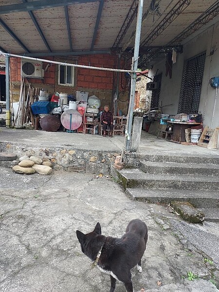 年輕人出外打拼，老人守住家園。圖／陳忠賢攝