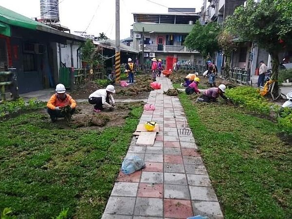 荒廢國有地變綠地。圖/記者夏曉山攝影