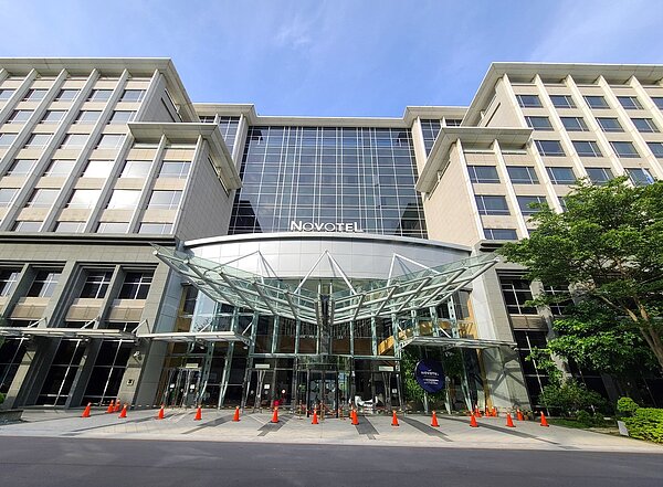 諾富特飯店。記者鄭超文／攝影