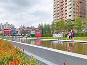 建商防疫　基地布置掀綠色健康風