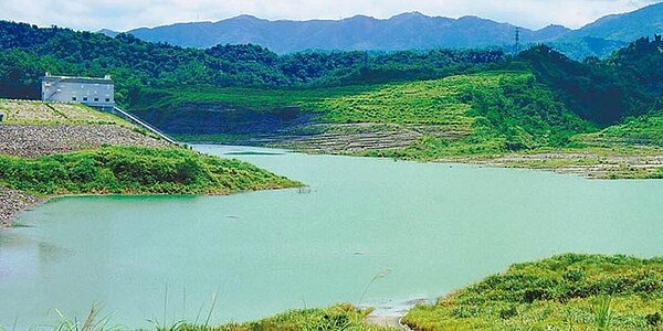 雲林縣湖山水庫挹注水源，有效減緩地層下陷，確保高鐵行駛安全。圖／中時報系資料照