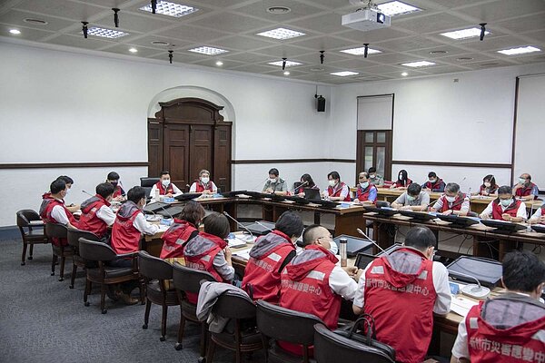 新竹市府11日舉行抗旱會議。圖/新竹市政府提供