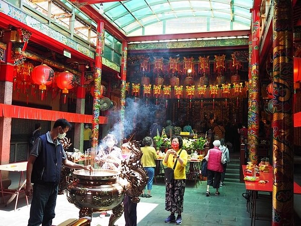 廣濟宮內。圖／黃寶萱攝