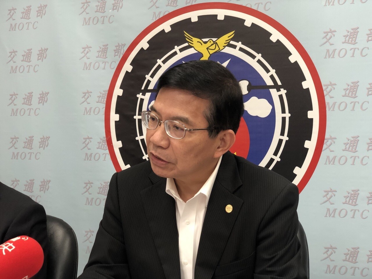 交通部長王國材。記者邱瓊玉/攝影