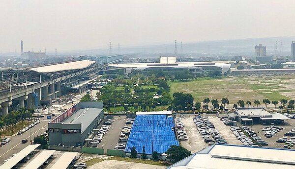 高鐵台中站「超級娛樂購物城」開發案將由新光人壽與廣三SOGO百貨兩大集團競標。記者宋健生／攝影 