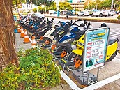 北市智慧機車架　停車繳費二合一