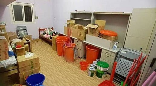 基隆女高中生發燒家長控被關儲藏室,新冠篩檢結果出爐。圖/取自爆料公社