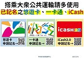 通勤族看過來！悠遊卡等三大票證實名制　記得先上網補「記名」　
