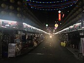 基隆廟口夜市熄燈！攤位區空盪盪
