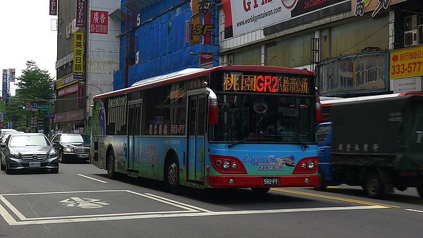 桃園市公車受疫情與全國停課影響,5月20日至28日改以假日班表行駛。示意圖/翻攝維基百科