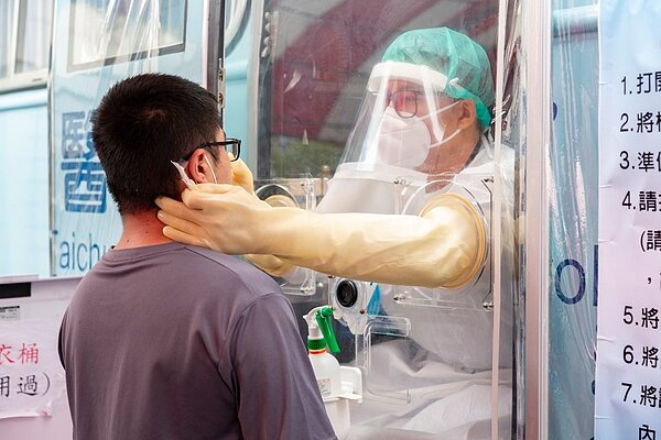 台中市再增2處快篩站。圖／台中市政府提供