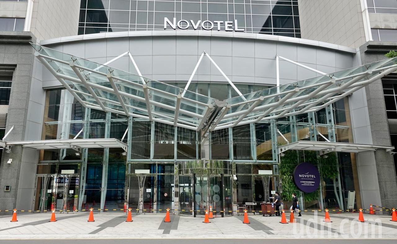 華航諾富特二館重新啟用作為華航機組員檢疫處所。圖／聯合資料照