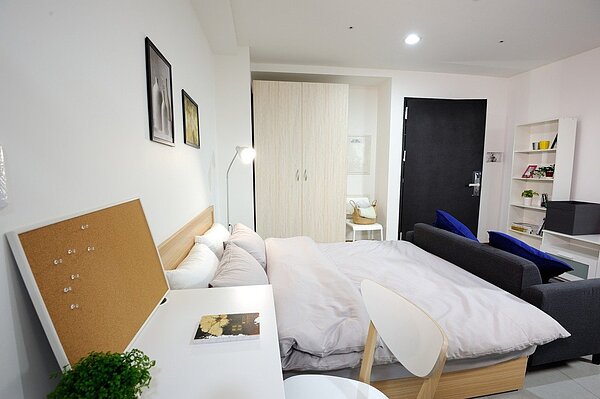 新北市開放新店央北社宅供醫護免費住,即日起開放醫院申請,要做醫療人員最強力的後盾。圖/新北市城鄉局提供