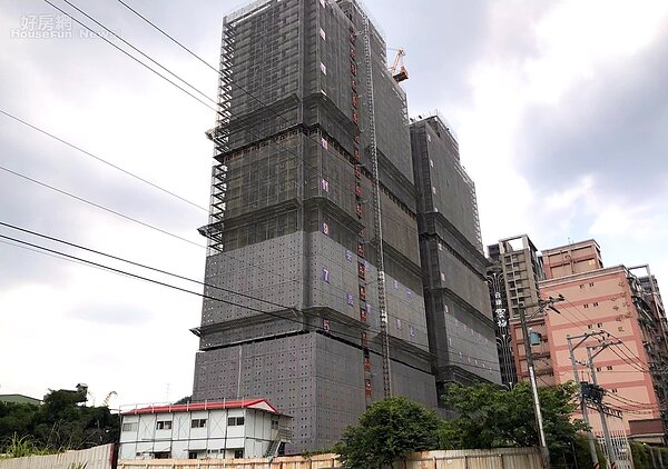 汐止、工地。圖／好房網News記者蔡佩蓉攝影