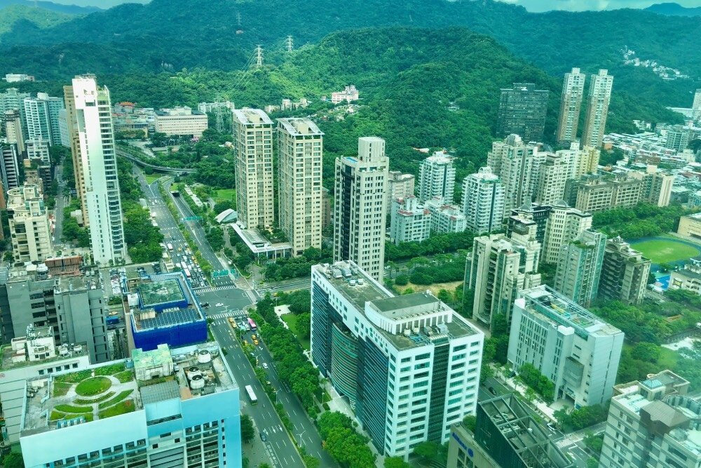 信義區。圖/好房網News記者蔡佩蓉攝影