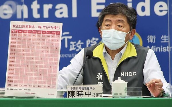 指揮官陳時中表示,近來企業希望為員工做健康監測,執行抗原快篩,指揮中心已訂出原則,包括企業執行快篩後需有隔離安置場所等;若企業還有疑問,可透過經濟部反映。圖/指揮中心提供