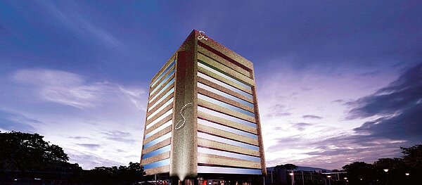 外牆的一串珍珠,曾是對大S愛的表徵。圖/摘自飯店粉絲頁