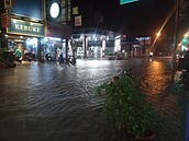 全台前十大降雨9處在台南　新營5座跨急水溪過水橋急封閉