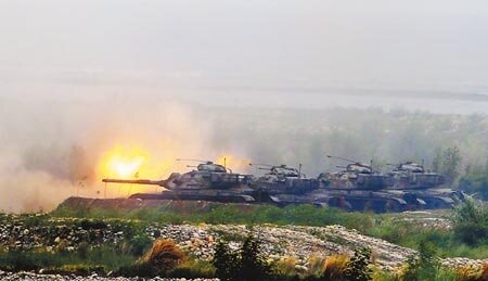 7月舉行的漢光演習(見圖),計畫延到9月舉辦。(本報資料照片)