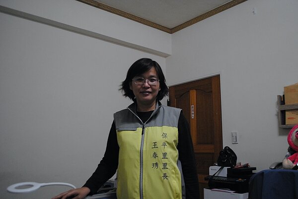 保平里里長王春琇。圖/張愷丰攝影