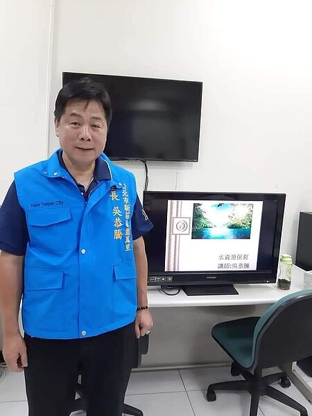 吳恭騰推動民俗文化。圖/彭柔安翻攝