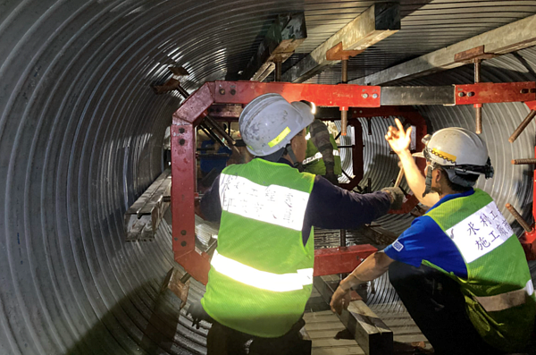 施工 圖/臺北市政府工務局水利工程處