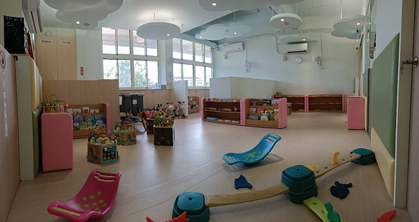 台中甲安埔首座公托6/16招生,開放線上報名。圖/台中市社會局提供