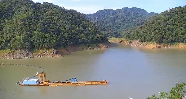 石門水庫水情緩解，北水局表示，未來若還有鋒面抵達台灣，能持續降雨穩定水情。圖／北水局提供