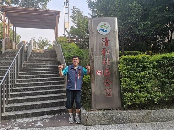 張源寶想辦法多建設。圖/陳忠賢攝