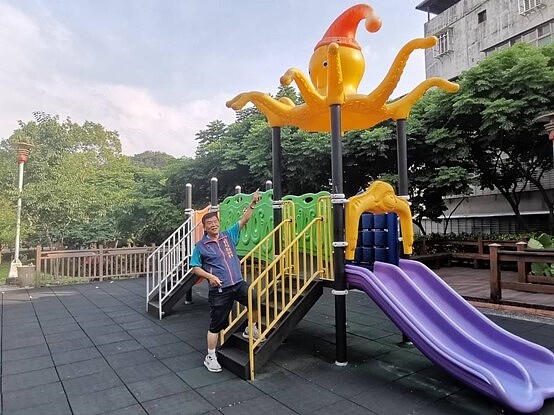 舒適、美觀、具多元化的公園。圖/陳忠賢攝