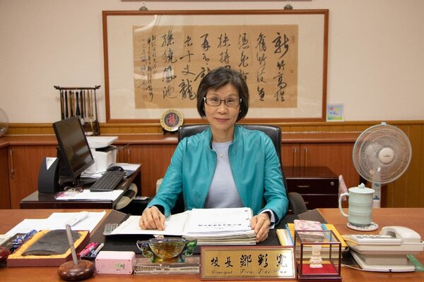 台北市私立中山國民小學校長鄒彩完。圖/林立雅攝