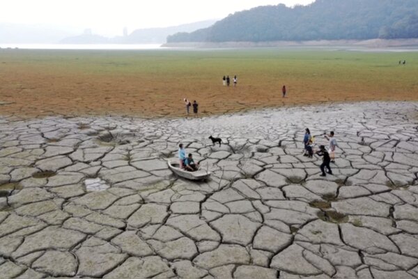 氣候變遷加劇，台灣近一年來旱象嚴重。圖／聯合報資料照