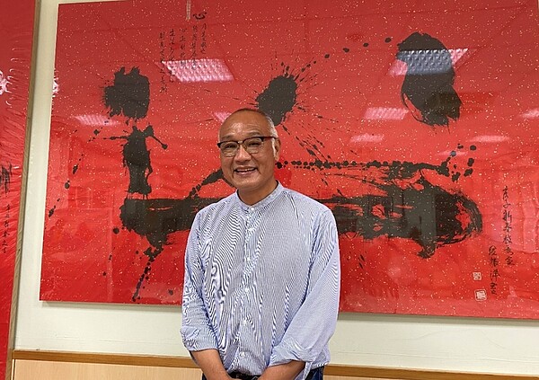 塗振洋校長推動閱讀理解課程。圖/柯彤陵攝