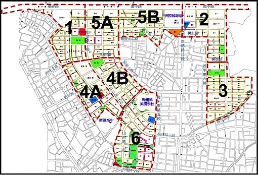 圖／翻攝自台中市第十四期美和庄市地重劃區重劃計畫書