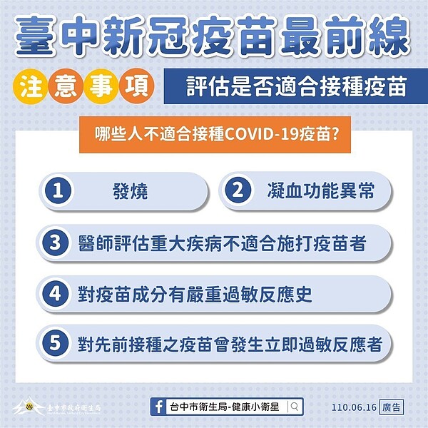 台中：85歲以上AZ疫苗接種率47% 19日開放80歲以上 | 好房網News