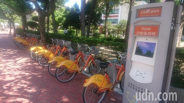 YouBike受好評，苗栗縣政府規畫14個月內再擴充35站、630輛車。圖／記者范榮達攝影
