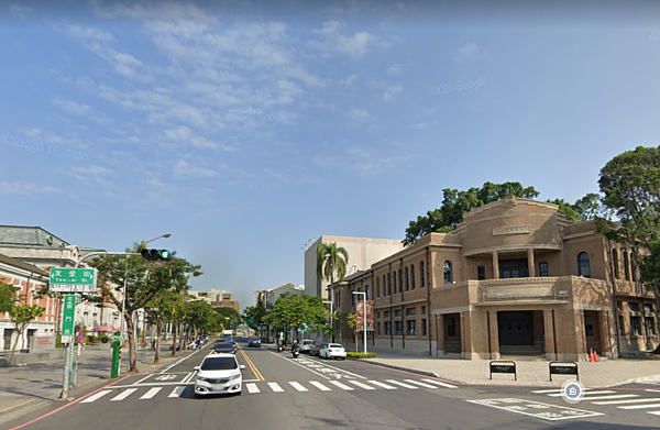 爛路票選第一名:南門路。圖/翻攝自Google Map