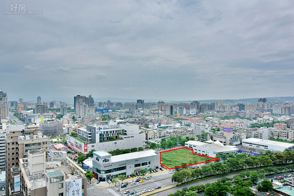 台中七期市政路富邦建設基地。(圖/好房News記者陳韋帆/攝影)