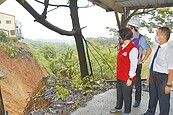 雷雨狂炸彰化　八卦山道路坍方