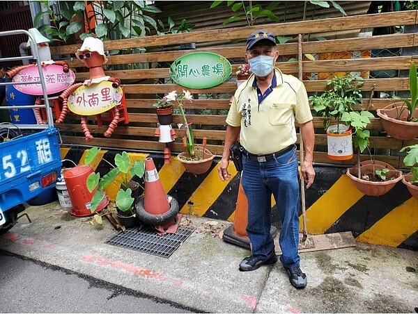 新北市中和區外南里里長連顯達。圖/連顯達提供