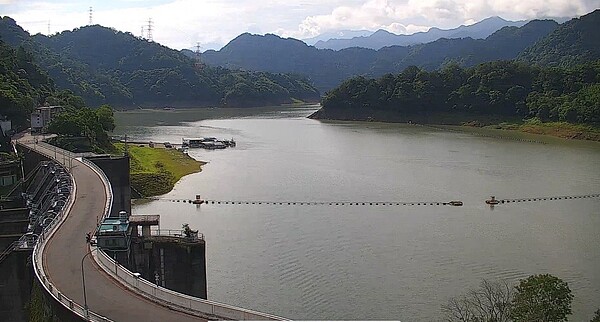 石門水庫蓄水量回升,即日起桃園地區水情燈號調整為減壓供水黃燈。圖/北區水資源局提供