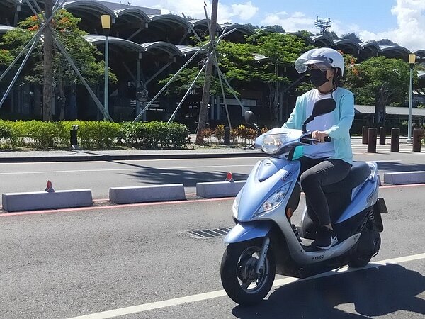 台東電動機車汰舊換新補助名額僅剩2成。圖/台東縣府提供