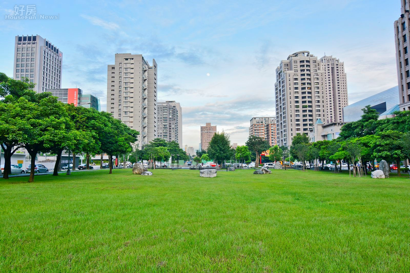台中七期夏綠地公園。(圖/好房News記者陳韋帆/攝影)