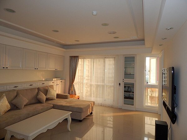 連昭慈於林口「四季悅」的住家內部裝潢。圖/擷自連昭慈臉書