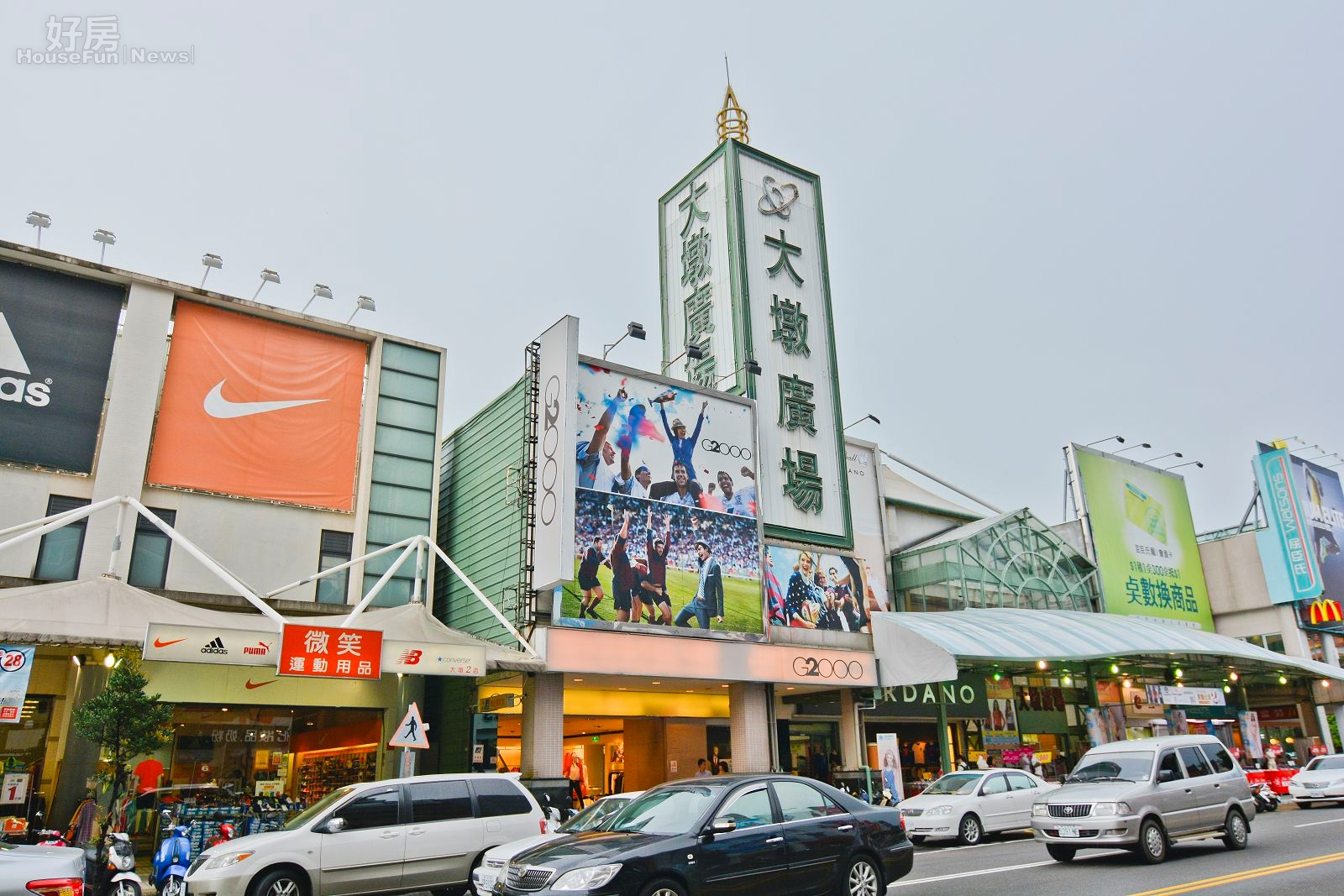 台中大墩廣場。(好房News記者 陳韋帆/攝影)