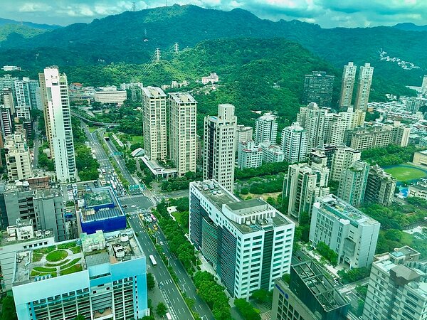 鳥瞰。圖/好房網News記者蔡佩蓉攝影