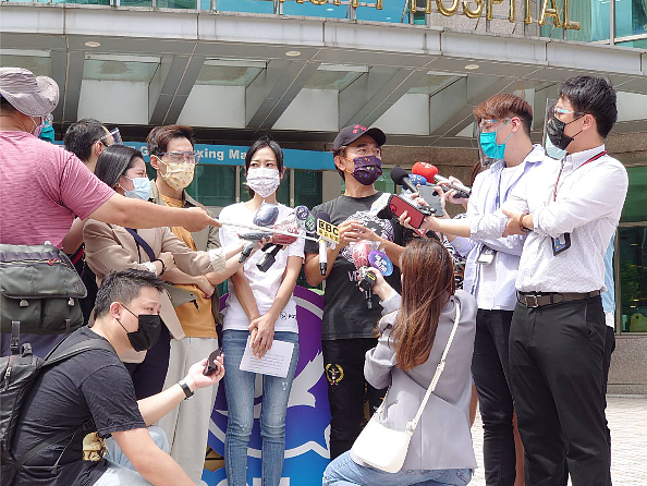 對於先前捐贈快篩試劑風波不斷,吳宗憲今天說,「太多人莫名奇妙講風涼話,你跳出來做事嗎?」。圖/北市議員洪健益辦公室提供